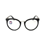 Vuarnet Black Acetate Frames - Women's glasses, model VL16260001, size 50/12/135 mm, featuring black acetate material and sleek design.