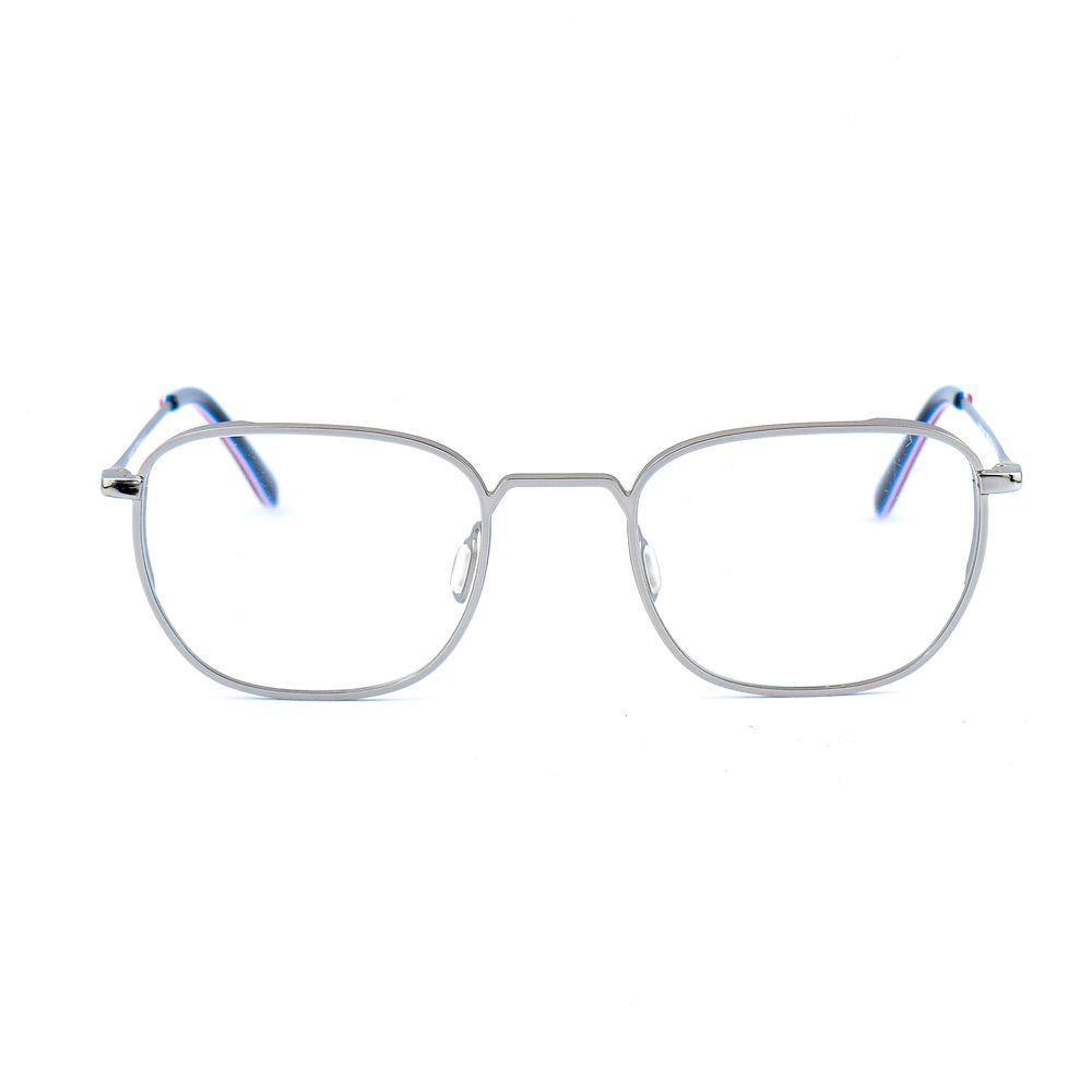 Vuarnet Gray Stainless Steel Frames with clip-on feature for sunglasses protection, stylish design with durable stainless steel material.