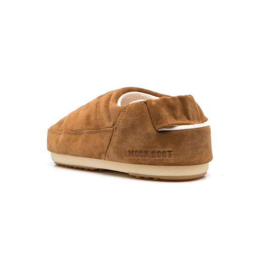 MOON BOOT HIGH LUXURY Sandals Leather Brown