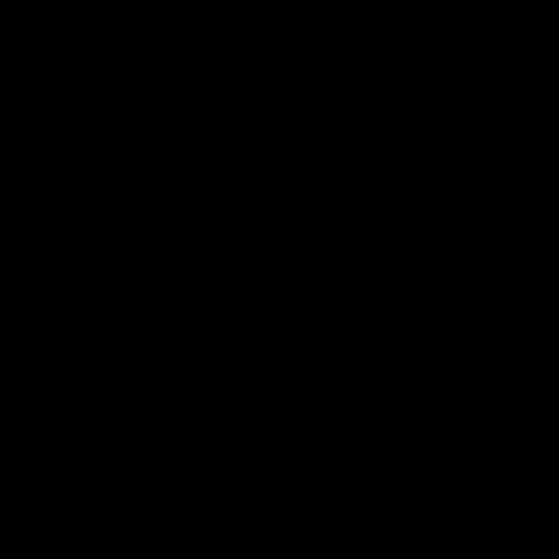 Outline of a truck with location pins, symbolizing logistics and delivery routes.