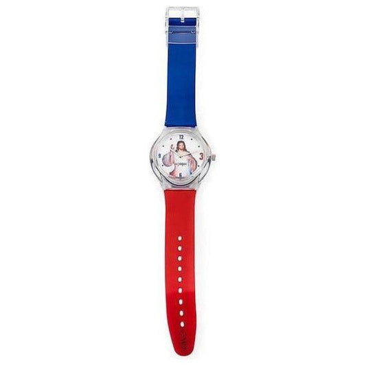 AMEN Mod. GESÙ Rosso Blu WATCHES